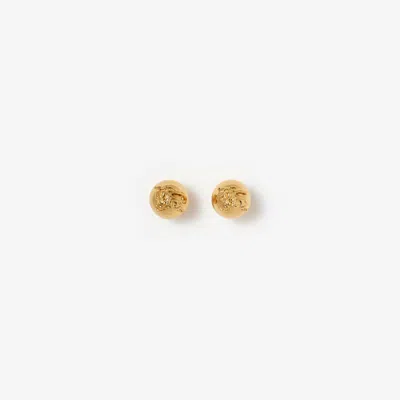 BURBERRY BURBERRY EKD SPHERE STUD EARRINGS​