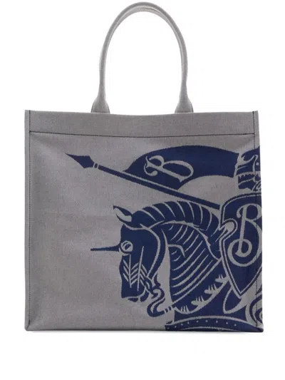 BURBERRY BURBERRY EKD SQUARE TOTE BAG