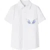 Burberry Embroidered Shirt
