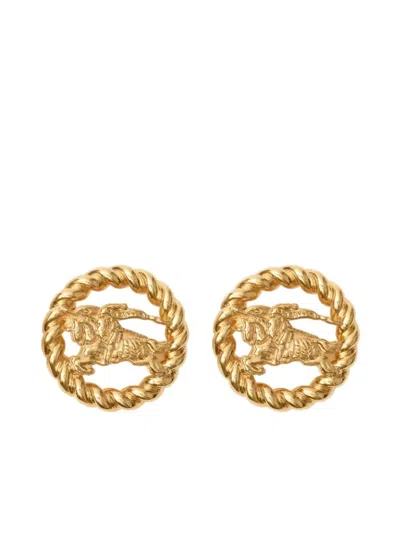 BURBERRY EKD STUD EARRINGS​