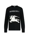 Burberry Ekd Wool Cashmere Sweater In Black