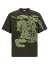 Burberry Men's Ekd Cotton T-shirt In Multicolor