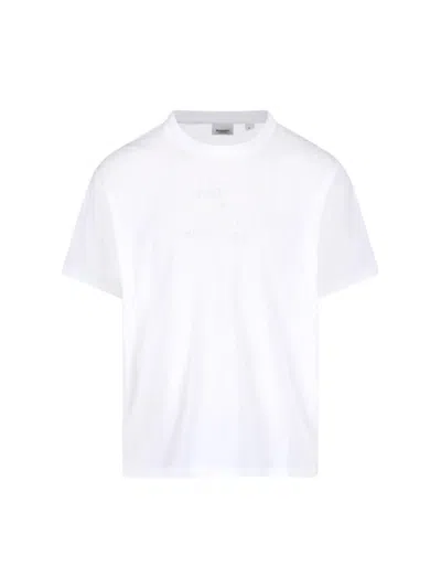 Burberry "ekd" T-shirt – White