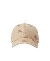 Burberry Ekd Technical Baseball Cap In Nude