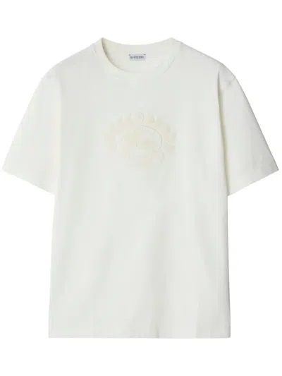 Burberry Ekd T-shirt In White