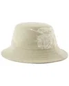 Burberry Ekd Twill Bucket Hat In Green