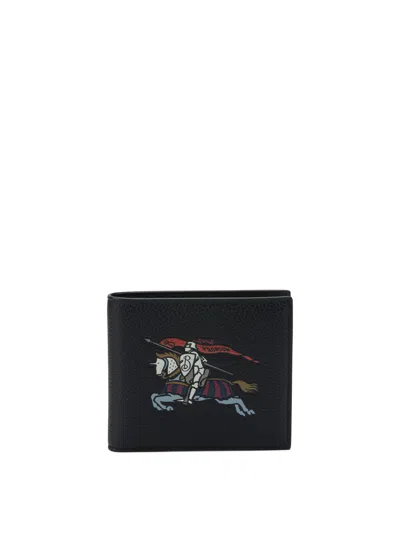 BURBERRY EKD WALLETS & CARD HOLDERS BLACK