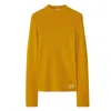 Burberry Crew Neck Wool Blend Pullover