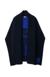 Burberry Ekd Wool Cashmere Blend Cape In Knight