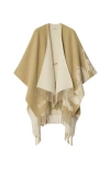 Burberry Ekd Wool Cashmere Cape