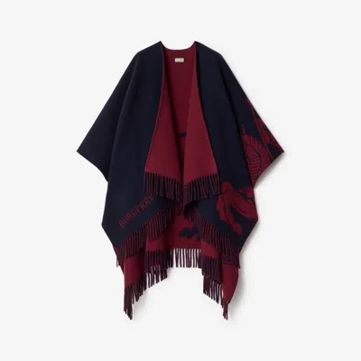 Burberry Ekd Wool Cashmere Cape