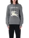 Burberry Ekd Hoodie In Grey