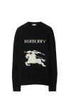 Burberry Ekd Wool Cashmere Sweater In Black