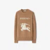Burberry Ekd Wool Cashmere Sweater In Brown