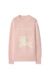 Burberry Ekd Wool Cashmere Sweater In Multi