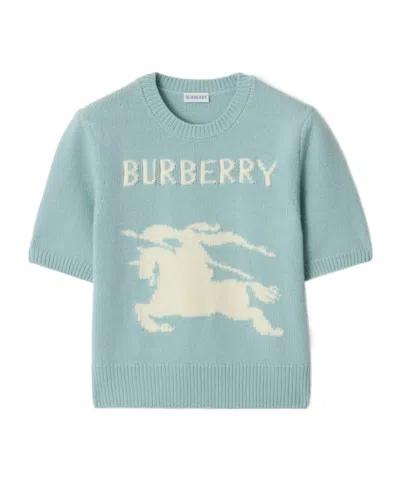 BURBERRY EKD WOOL CASHMERE TOP