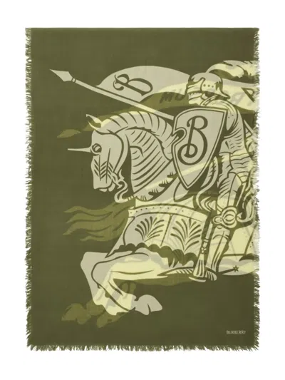 BURBERRY EKD WOOL SCARF