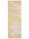 Burberry Ekd Wool Scarf In 中性色