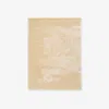 Burberry Fine-fringed Scarf With Fringe In Sand
