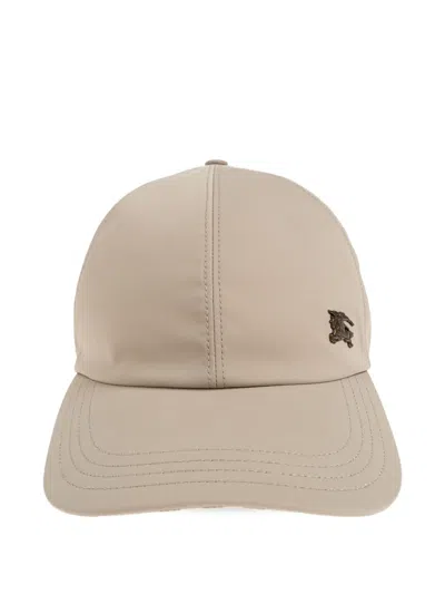 Burberry Ekd-plaque Baseball Cap In Brown