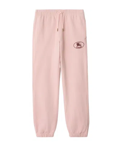 BURBERRY BURBERRY EKD EMBROIDERED DRAWSTRING JOGGING PANTS