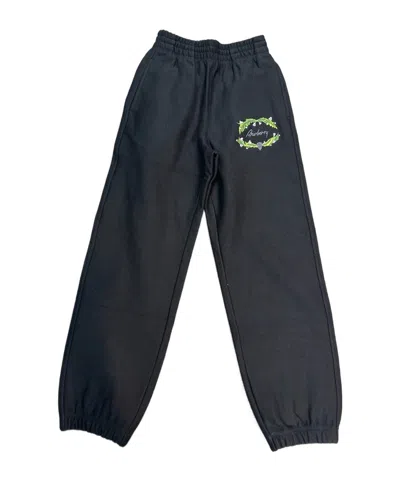 Burberry Elastic Waist Sweatpants In Black