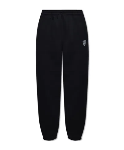 Burberry Elastic Waist Sweatpants In Black