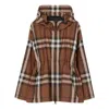 Burberry Elasticated Waist Hooded Jacket