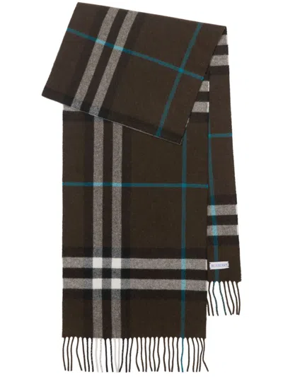 Burberry Elegant And Versatile Scarf Accessory In Brown
