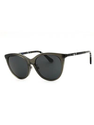 Burberry Elegant Round Frame Women's Sunglasses In Brown