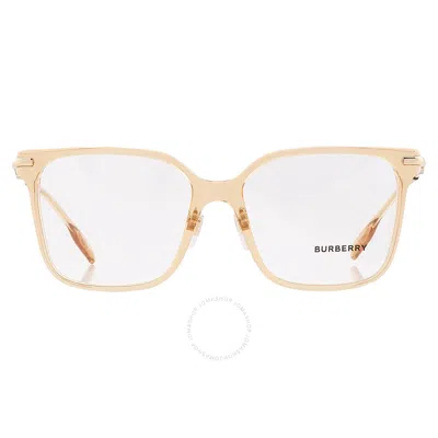 Burberry Elizabeth Demo Square Ladies Eyeglasses Be2376 4063 54 In Brown