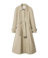 Burberry Ellingham Belted Cotton-gabardine Trench Coat In Neutral