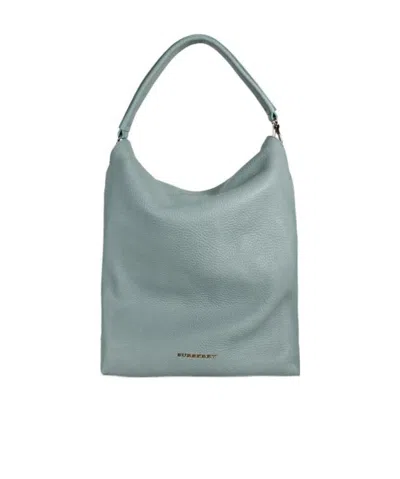 Burberry Emblem Handbag In Green