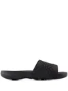 Burberry Women's Lf Dive Sandals In Black