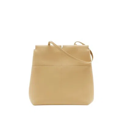 Burberry Embossed Equestrian Knight Snip Tote Bag In Brown