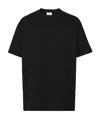 Burberry Relaxed Fit Crew-neck T-shirt In Black
