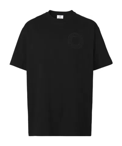 Burberry Relaxed Fit Crew-neck T-shirt In Black