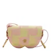 Burberry Embroidered B Design Chess Satchel