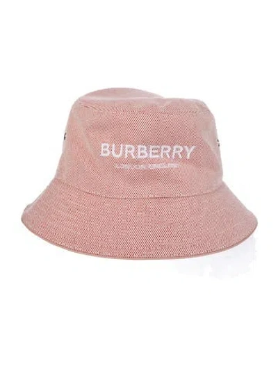 Pre-owned Burberry Embroidered Bucket Hat In Multi