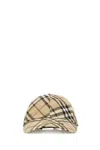 BURBERRY CHECK BASEBALL CAP