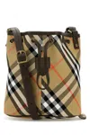 Burberry Women Embroidered Canvas Bucket Bag
