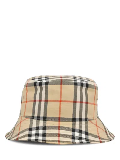 Burberry Embroidered Canvas Bucket Hat In Multi