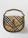Burberry Small Handbag With Adjustable Strap And Check Pattern