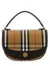 Burberry Women Embroidered Canvas Highlands Handbag
