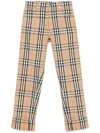 Burberry Embroidered Canvas Pant