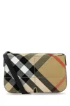 Burberry Snip Madeira Check Jacquard Shoulder Bag