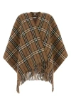 Burberry Embroidered Cashmere Blend Reversible Cape