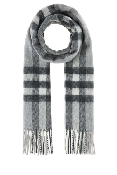 BURBERRY EMBROIDERED CASHMERE SCARF