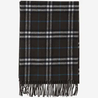 BURBERRY EMBROIDERED CASHMERE SCARF