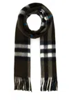 BURBERRY EMBROIDERED CASHMERE SCARF